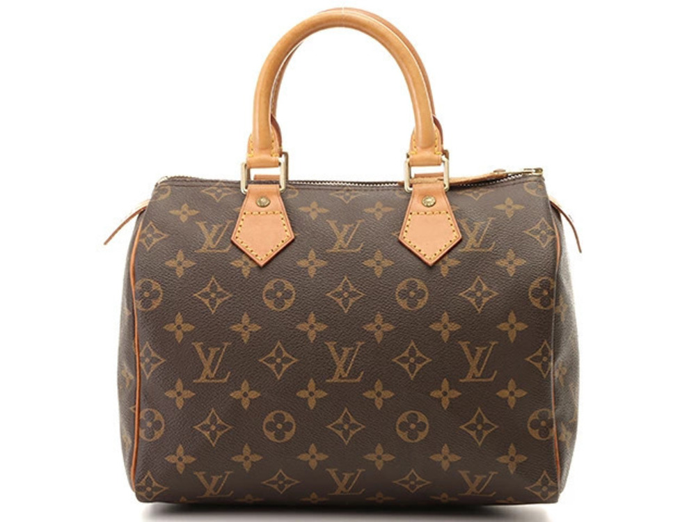 Louis Vuitton Speedy Monogram Leather Brown